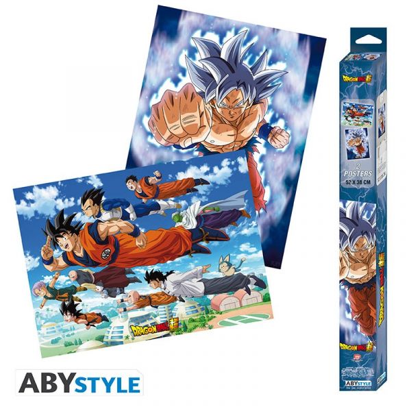 DRAGON BALL SUPER - Set 2 Chibi posters - Goku & amis (52x38)