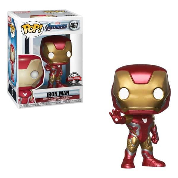 Avengers Endgame POP! Movies Vinyl figurine Bobble Head Iron Man 9 cm N°467