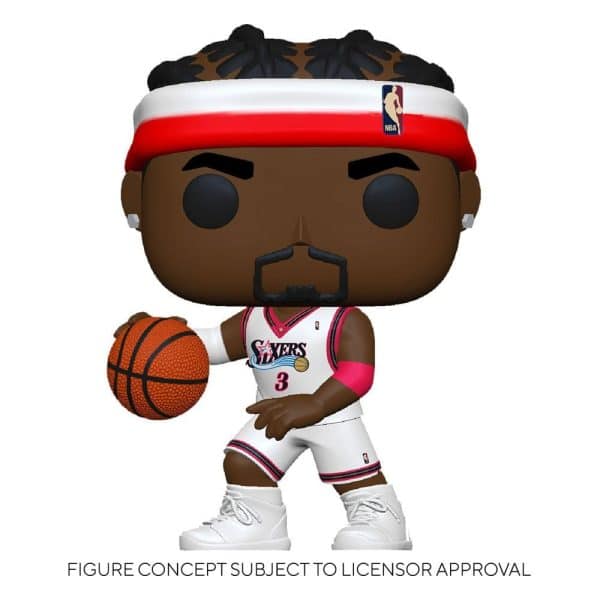 NBA Legends POP! Sports Vinyl figurine Allen Iverson (Sixers Home) 9 cm