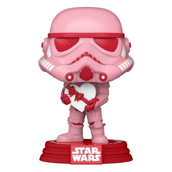 Star Wars Valentines POP! Star Wars Vinyl Figurine Stormtrooper w/Heart 9 cm