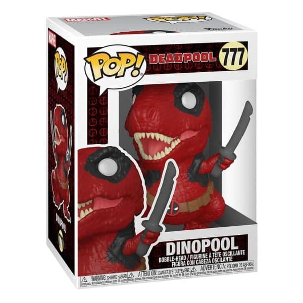 Marvel Deadpool 30th Anniversary Figurine POP! Vinyl Dinopool 9 cm