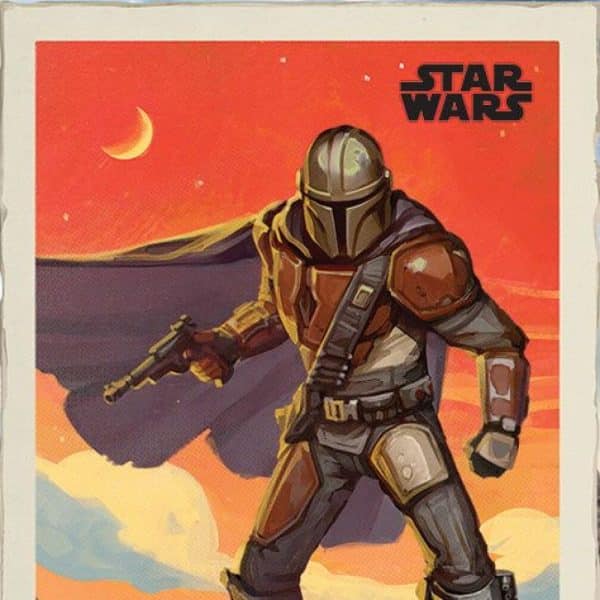 Star Wars The Mandalorian poster Poster 61 x 91 cm