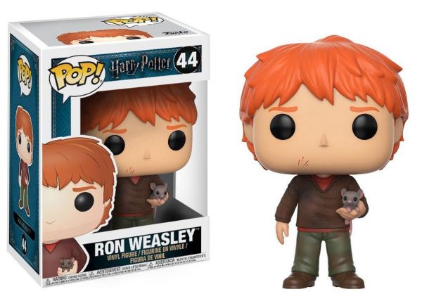 Ron Weasley et Croutard (Scabbers) N°44 Pop ! Harry Potter Vinyl figurine 9 cm