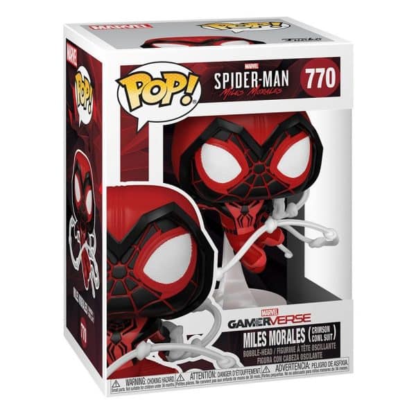 Marvel's Spider-Man POP! Games Vinyl figurine Miles Morales Red Suit 9 cm N°770