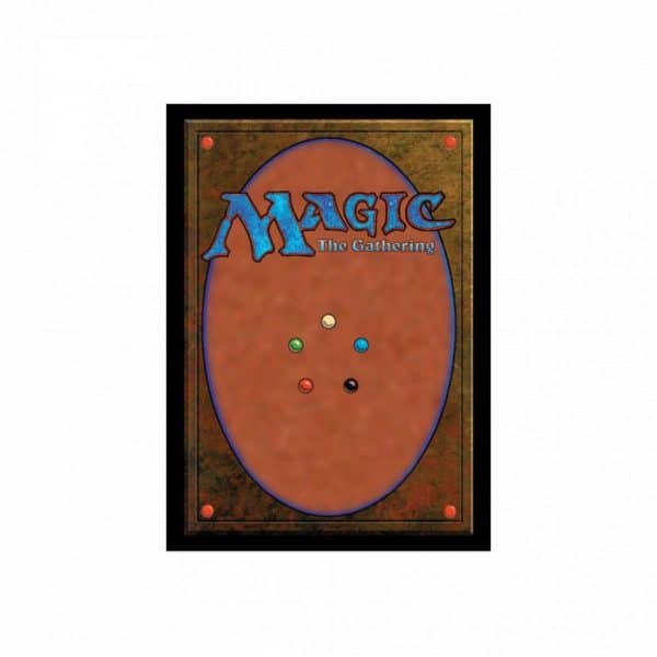 MTG : Pochette 100 Sleeves Dos de carte Classique logo Magic