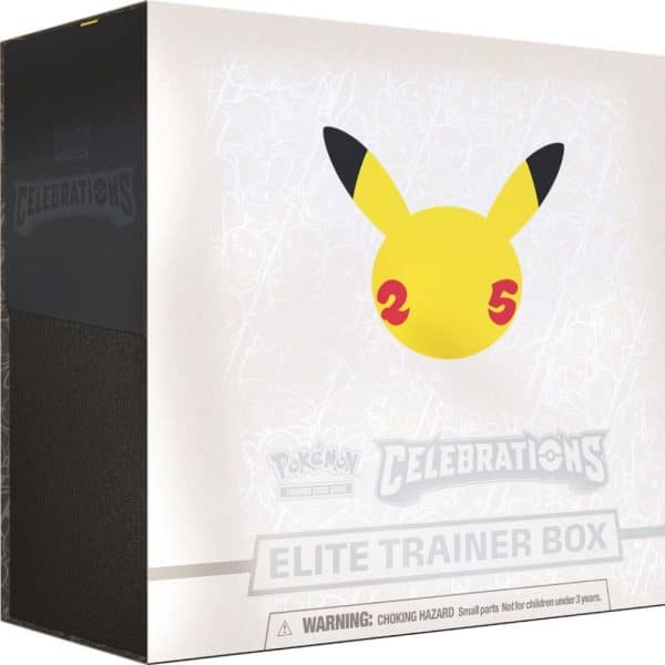 Pokemon TCG: Celebrations Elite Trainer Box, version anglaise