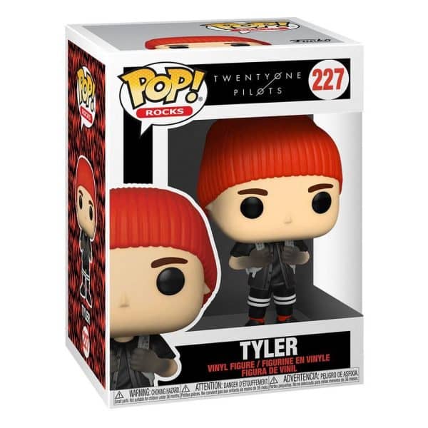 Twenty One Pilots POP! Rocks Vinyl Figurine Stressed Out Tyler Joseph 9 cm