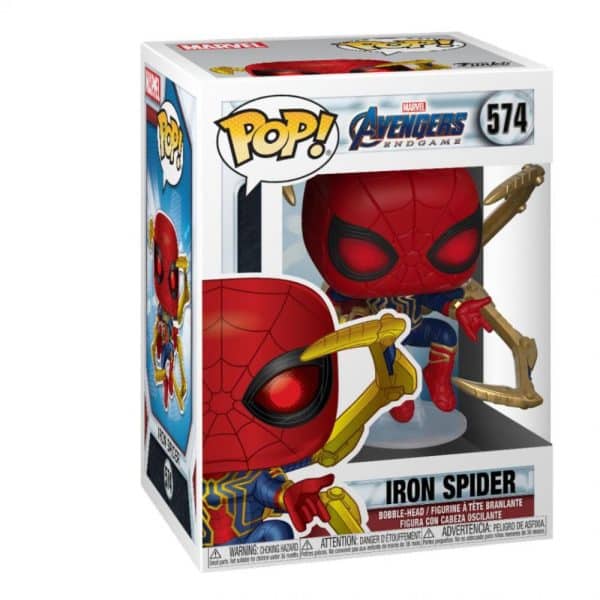 Avengers: Endgame POP! Movies Vinyl figurine Iron Spider w/Nano Gauntlet 9 cm