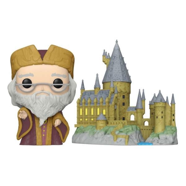 Harry Potter POP! Town Vinyl figurine Dumbledore w/Hogwarts 9 cm