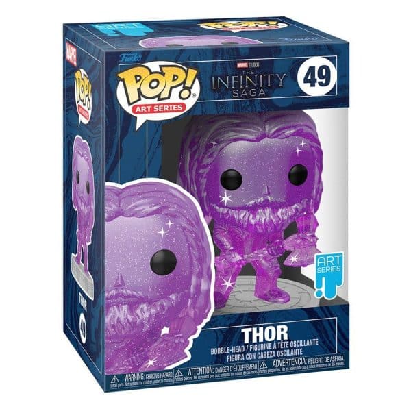 Infinity Saga Figurine POP! Artist Series Vinyl Thor (Purple) 9 cm #49