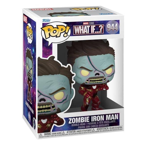 Marvel What If...? POP! TV Vinyl Figurine Zombie Iron Man 9 cm