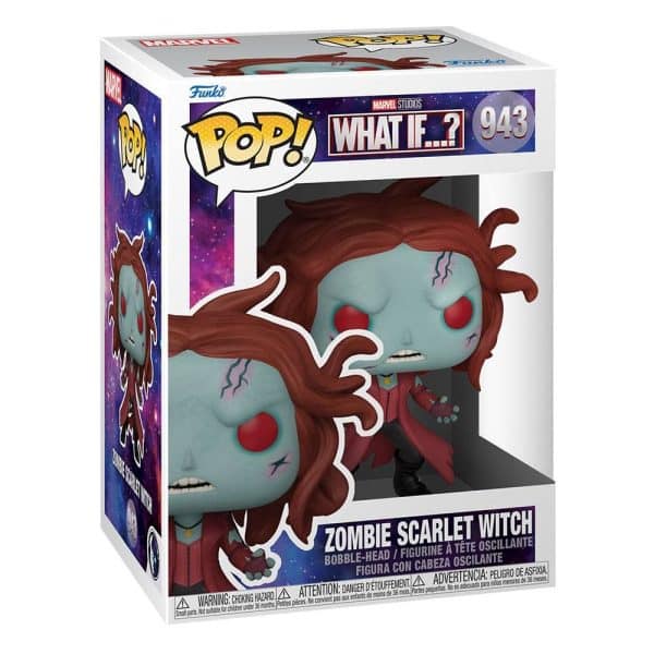 Marvel What If...? POP! TV Vinyl Figurine Zombie Scarlet Witch 9 cm