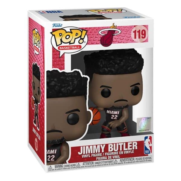 NBA Legends POP! Sports Vinyl figurine Heat - Jimmy Butler (Black Jersey) 9 cm