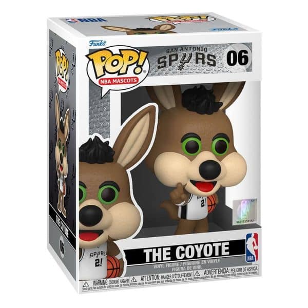 NBA Mascots POP! Sports Vinyl figurine San Antonio - The Coyote 9 cm