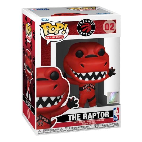 NBA Mascots POP! Sports Vinyl figurine Toronto - Raptor (New Pose) 9 cm