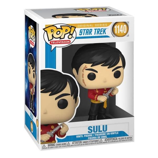 Star Trek: The Original Series POP! TV Vinyl Figurine Sulu (Mirror Mirror Outfit) 9 cm