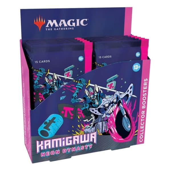 Magic the Gathering Kamigawa: Neon Dynasty présentoir boosters collectors *ANGLAIS*