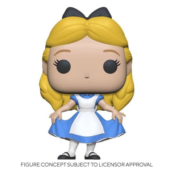 Alice au pays des merveilles Figurine POP! Disney Vinyl Alice Curtsying 9 cm