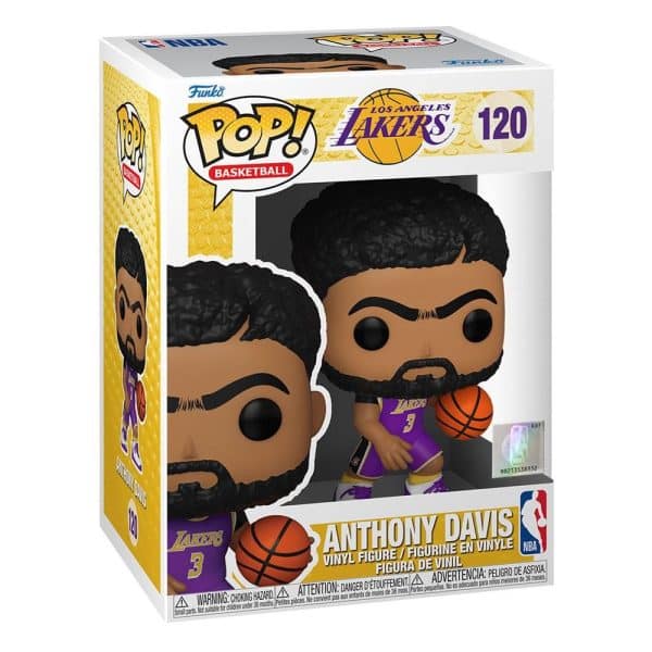 NBA Legends POP! Sports Vinyl figurine Lakers - Anthony Davis (Purple Jersey) 9 cm