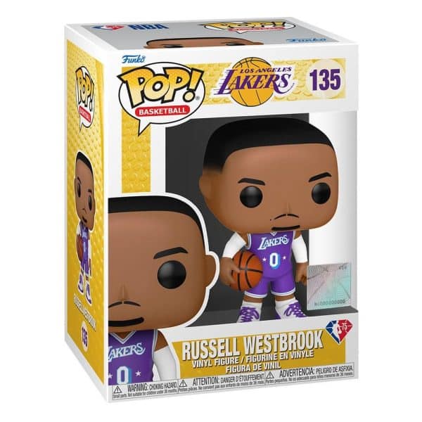 NBA Washington Wizards POP! Basketball Vinyl figurine Russell Westbrook (City Edition 2021) 9 cm