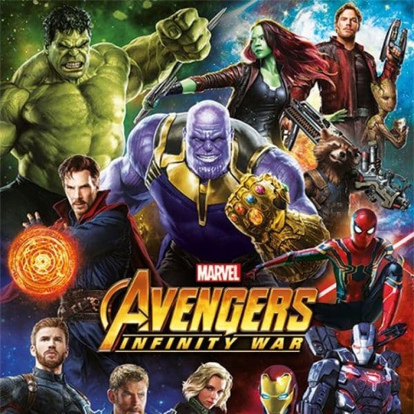 Avengers Infinity War poster Characters 61 x 91 cm