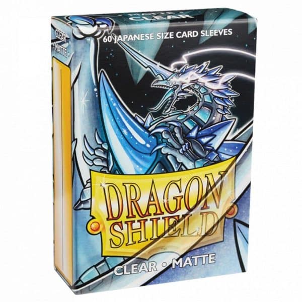 Dragon Shield Dual Matte CLear 60 pochettes Format Japonais