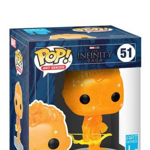 Infinity Saga Figurine POP! Artist Series Vinyl Hawkeye (Orange) 9 cm