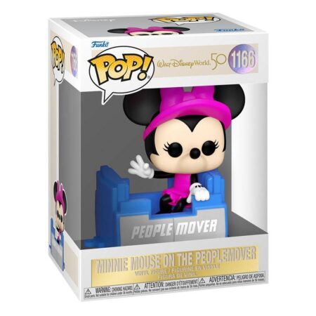 Walt Disney Word 50th Anniversary POP! Disney Vinyl figurine People Mover Minnie 9 cm #1166