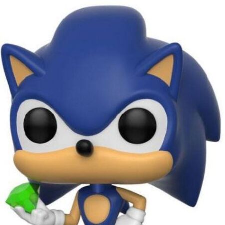 Sonic The Hedgehog POP! Games Vinyl figurine Sonic (Emerald) 9 cm #284
