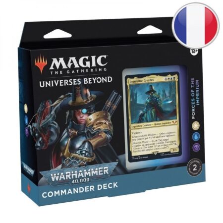 Magic the Gathering Univers infinis: Warhammer 40,000 deck Commander - Forces de L'imperium *Français*