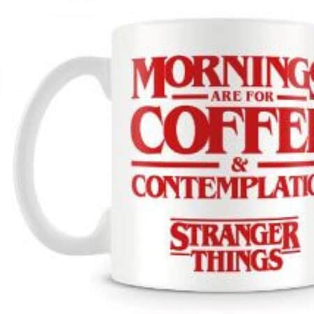 Stranger Things mug Coffee and Contemplation