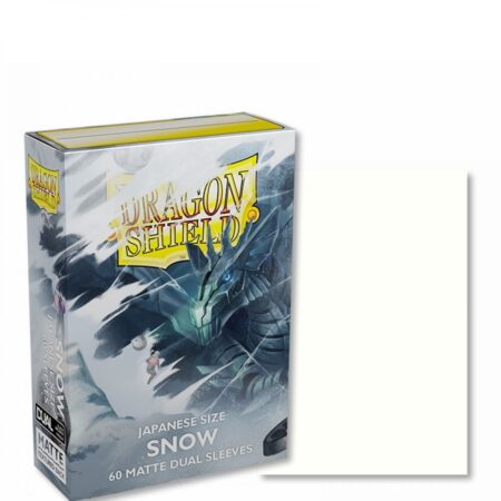 Dragon Shield Dual Matte Snow Nirin 60 pochettes Format Japonais