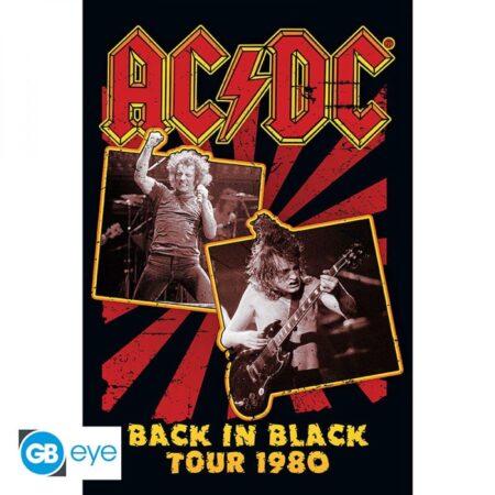 AC/DC - Poster « Back in Black 80 » (91.5x61)