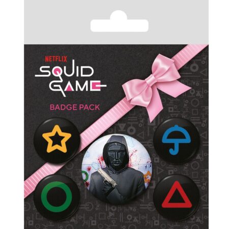 Squid Game pack 5 badges Front Man