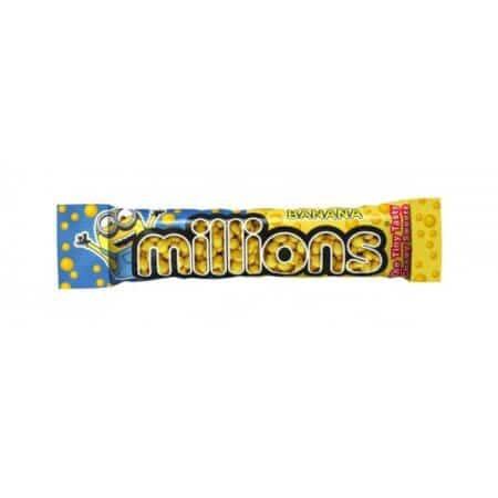 Millions tube Minion à la banane 40 Gr