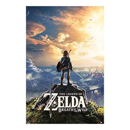 Legend of Zelda Breath of the Wild poster Sunset 61 x 91 cm