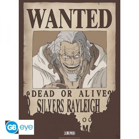ONE PIECE - Poster «Wanted Rayleigh» (52x38)