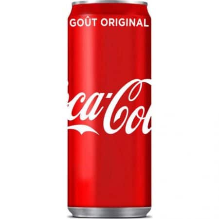 CocaCola original  Canette 33cL