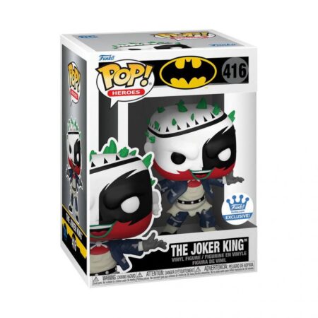 DC Comics POP! Heroes Vinyl figurine The Joker King Exclusive 9 cm
