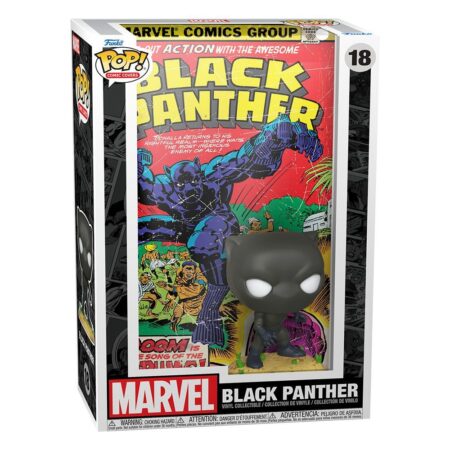 Marvel POP! Comic Cover Vinyl Figurine Black Panther 9 cm n°18