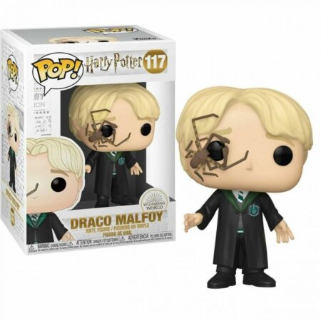 Harry Potter POP! Movies Vinyl figurine Malfoy w/Whip Spider 9 cm N°117