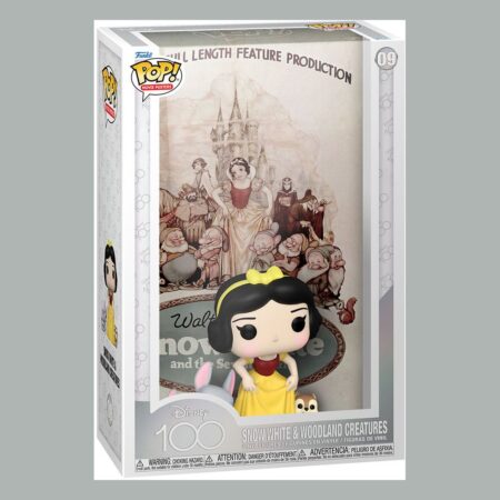 Disney's 100th Anniversary POP! Movie Poster et figurine Snow White 9 cm N°09