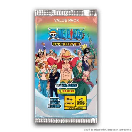 Panini One Piece Cartes à Echanger Value Pack 26 Cartes Avec 2 Bonus