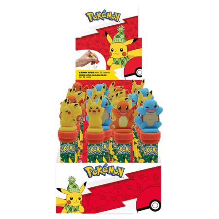 Pokémon candy tube figurine  avec tampon