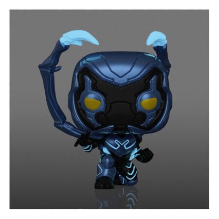 Blue Beetle N°1403 DC Comics POP! figurine 9cm CHASE RARE - Glow in the dark