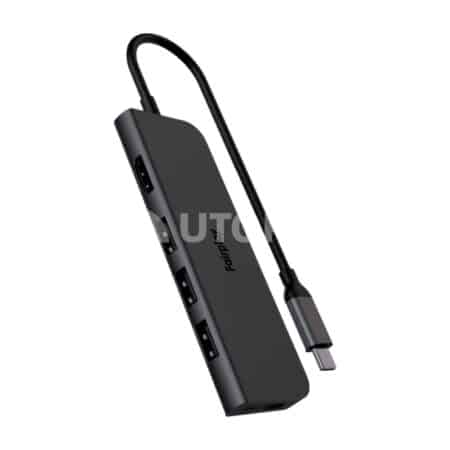 FAIRPLAY Adaptateur USB-C 5 en 1 (Recharge 100W)