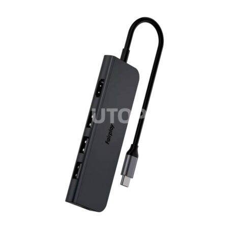 FAIRPLAY Adaptateur USB-C 5 en 1 (Recharge 100W)