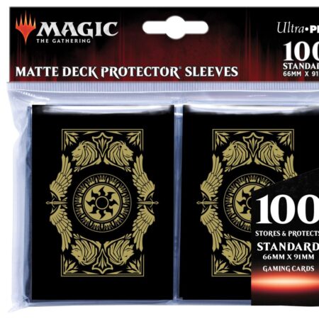 Ultra Pro ! 100 Protèges cartes standard Mana blanc stylisé