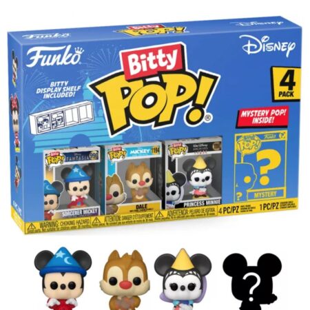 Disney Bitty Pop! 4 mini Pop! Coffret Mickey sorcier 2,5 cm