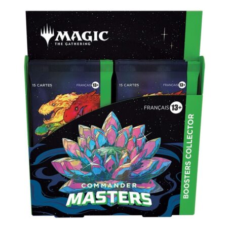 Magic the Gathering Commander Masters Boîte de 12 boosters collectors Version française (VF)